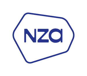 Logo van de NZa (Nederlandse Zorgautoriteit)